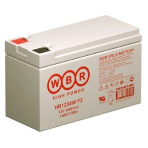 Аккумулятор WBR HR 1234W 12В 8,5Ач 151x65x102 мм Прямая (+-)