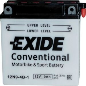 Аккумулятор EXIDE-12N9-4B-1 12В 9Ач 85CCA