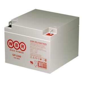 Аккумулятор WBR GP 12260 12В 26Ач 165x175x125 мм Обратная (-+)