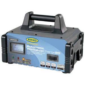 Пуско-зарядные устройства пуско-зарядное устройство 12в, 3/20а, пусковой ток 80а, ring automotive, recb320