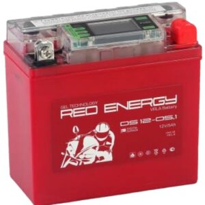 Аккумулятор Red Energy DS 1205.1 12В 5Ач 70CCA 120x61x129 мм Обратная (-+)