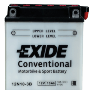 Аккумулятор EXIDE 12N10-3B 12В 10Ач 110CCA