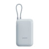 Внешний аккумулятор Xiaomi Power Bank Integrated Cable 10000mAh (голубой)