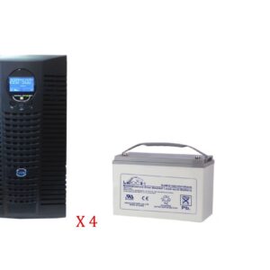 Комплект ИБП P-COM PRO 2H+АКБ Leoch 12-100 ( 4 шт)