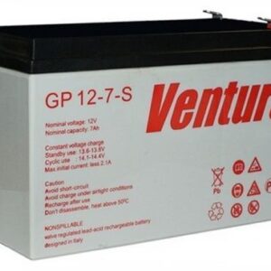 Аккумулятор Ventura GP 12-7-S 12В 7Ач 90x70x107 мм Прямая (+-)