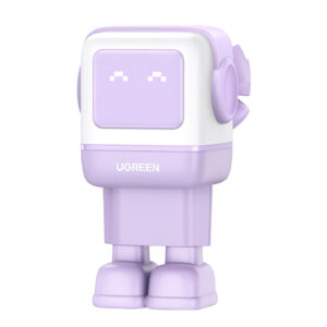 Сетевое зарядное устройство Ugreen CD361-35291 Nexode Robot GaN 65 Вт (фиолетовый)