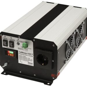 СибВольт 1524У инвертор, преобразователь напряжения DC/AC, 24В/220В, 1500Вт
