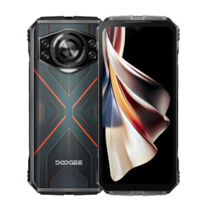 Защищенный смартфон Doogee S Cyber (8/256 черный/красный)