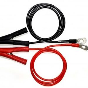 Комплект кабелей красный/черный 30А с зажимами, 5м