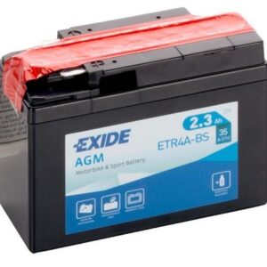 Аккумулятор EXIDE ETR4A-BS 12В 2,3Ач 35CCA