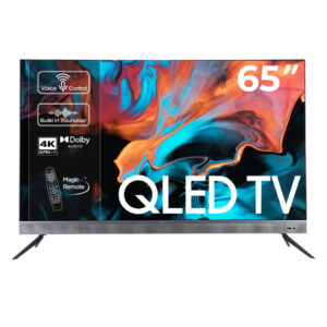 Умный телевизор Evolution Smart TV 65" 4К QLED с WebOS и саундбаром