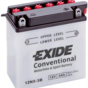 Аккумулятор EXIDE 12N5-3B 12В 5Ач 40CCA