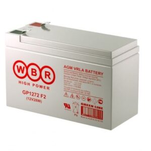 Аккумулятор WBR GP 1272 12В 7,2Ач 151x65x102 мм Прямая (+-)
