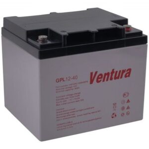 Аккумулятор Ventura GPL 12-40 12В 41Ач 197x165x170 мм Прямая (+-)