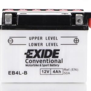 Аккумулятор EXIDE EB4L-B 12В 4Ач 50CCA