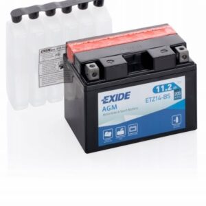 Аккумулятор EXIDE ETZ14-BS 12В 11,2Ач 205CCA