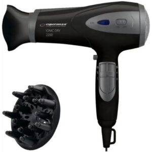 Фен Esperanza EBH005K HAIR DRYER 2200W IONIC VIVIEN , Страна происхождения Китай, Артикул EBH005K обзор