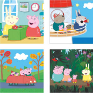 Набор пазлов Свинка Пеппа №1 / 01745 21век