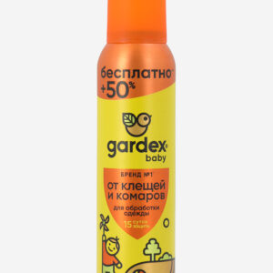 Аэрозоль от клещей и комаров Gardex