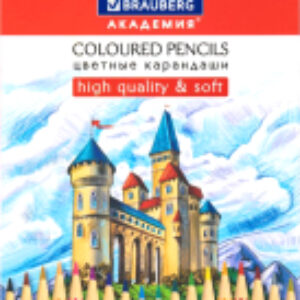 Набор цветных карандашей Академия / 181867 21век