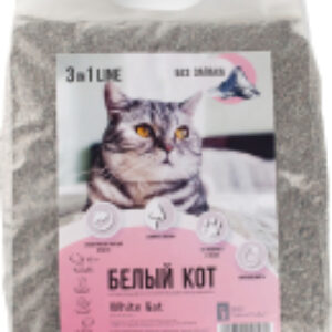 Наполнитель для туалета Комкующийся 3 в 1 21век