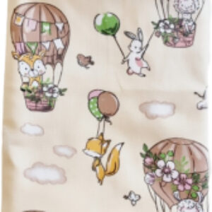 Пеленка детская Воздушные зверята 75x60 / 627 21век