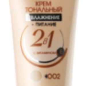 Тональный крем Classic Увлажнение+Питание 2в1 тон 002 натуральный 21век