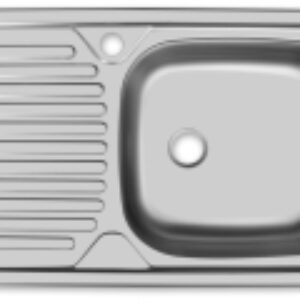 Мойка кухонная CLM760.435 GT5K 1R 21век