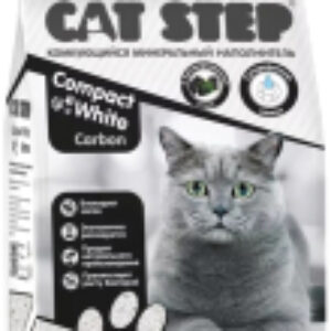 Наполнитель для туалета Compact White Carbon / 20313015 21век
