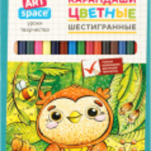 Набор цветных карандашей Милые зверушки / CP_41021 21век