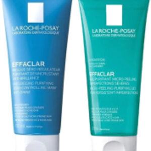 Набор косметики для лица Effaclar Гель для умывания 200мл+Маска для лица кремовая 100мл 21век