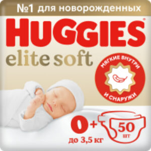 Подгузники детские Elite Soft 0+ Jumbo 21век