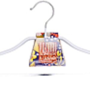 Металлическая вешалка-плечики JMW 002 с клипсами 21век