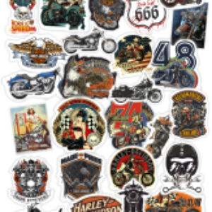 Набор наклеек Kotik Harley – An American Legend 21век
