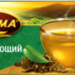 Чай пакетированный Тонизирующий зеленый байховый 21век