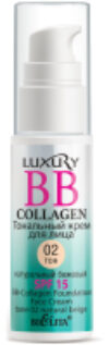 Тональный крем Luxury BB-Collagen тон 02 Натуральный бежевый 21век