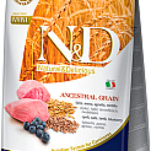 Сухой корм для собак N&D Low Grain Lamb & Blueberry Adult Mini 21век
