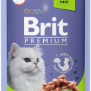 Влажный корм для кошек Premium для взрослых кошек ягненок в желе / 5050147 21век