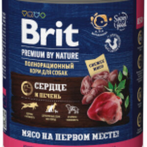 Влажный корм для собак Premium by Nature с сердцем и печенью / 5051175 21век