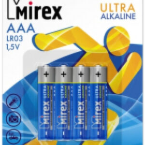 Комплект батареек R03 (AAA) 1.5V / LR03-E4 21век
