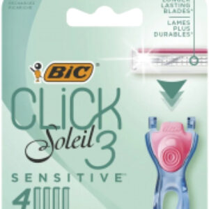 Набор бритвенных станков Soleil Click 3 Sensitive 21век