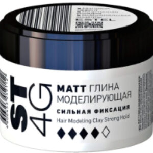 Глина для укладки волос ST4G Matt моделирующая сильная фиксация 21век