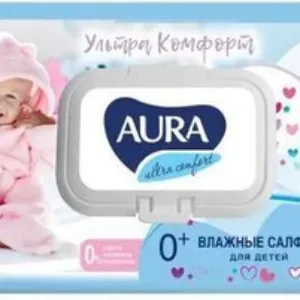 Влажные салфетки детские Ultra Comfort с экстрактом алоэ и витамином Е 21век