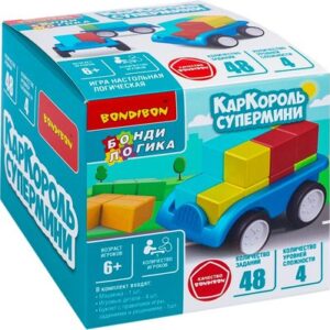 Развивающий игровой набор БондиЛогика КарКороль супермини / ВВ6433 21век