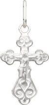 Крестик из серебра 0430024.REL 21век