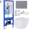 Унитаз подвесной с инсталляцией StounFix Dual Fresh 966771 21век