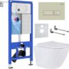 Унитаз подвесной с инсталляцией StounFix Dual Fresh 966626 21век