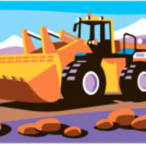 Картина по номерам Силовой трактор / Ркн-106 21век