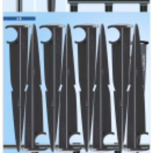 Набор держателей для шланга 1/2" / 91090 21век