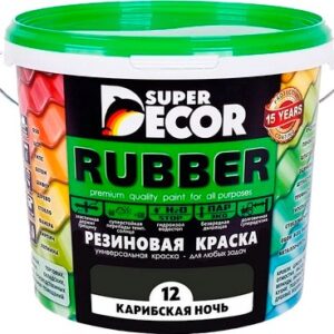 Краска Резиновая №12 Карибская ночь 21век